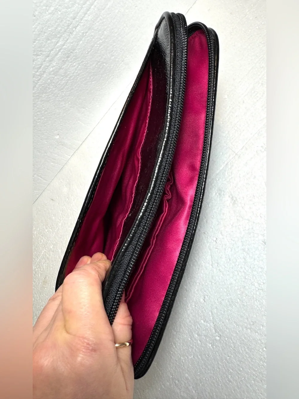 Coach Leather Document Sleek Coach Black Laptop/Tablet Case Professional
